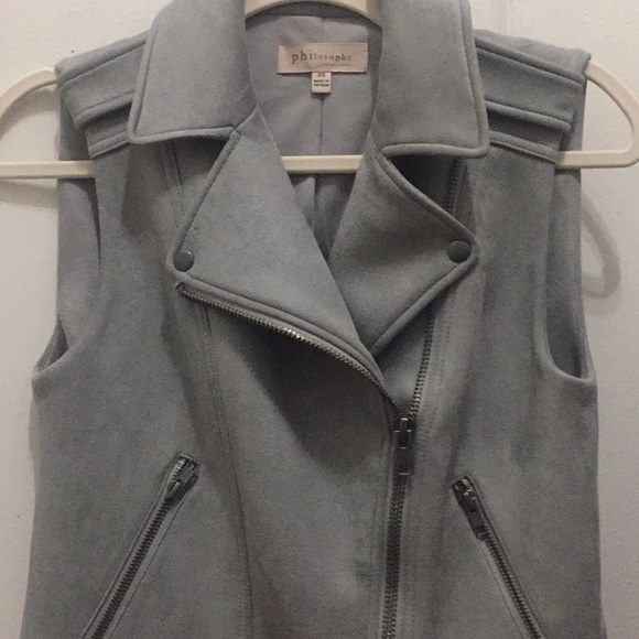 Never worn Philosophy biker jacket - Picture 4 of 7